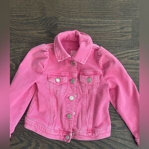 Gap x Barbie collab - Kids Pink Denim Jacket